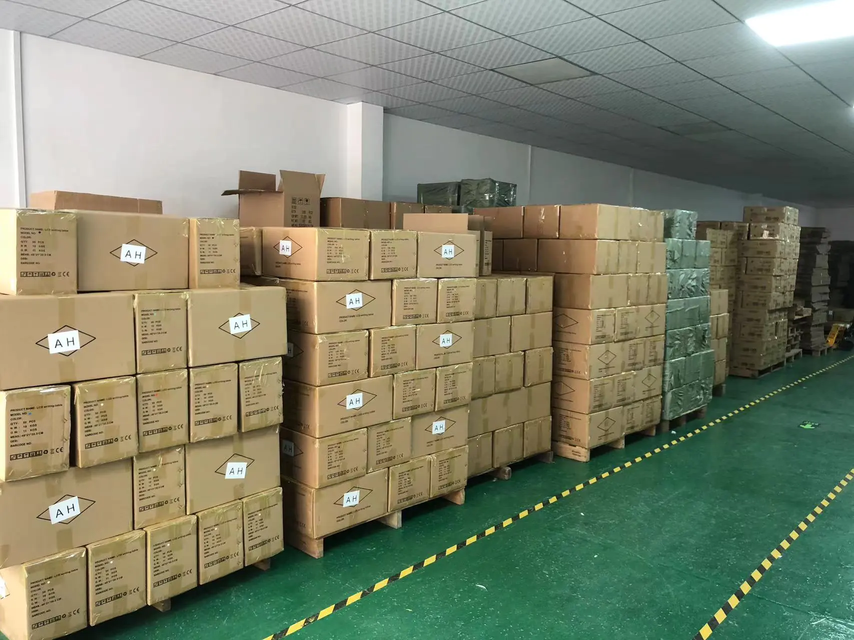 Warehouse stock